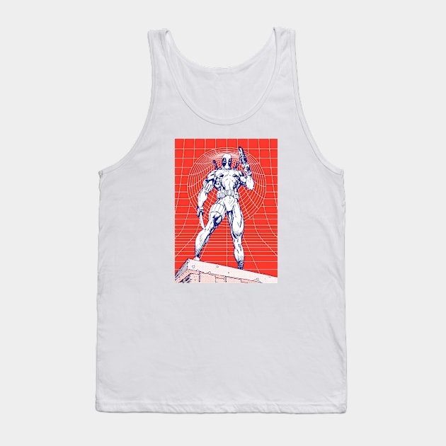 90's Merc Tank Top by SkipBroTees